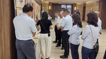 国泰海通证券股份有限公司相关营业部参观开云网页版廉洁文化作品展