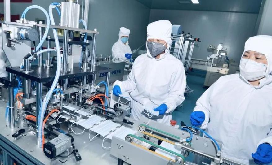 履行国企责任 助力疫情防控<br/>——开云网页版投资参股的防疫物资生产线将于4月底建成投产